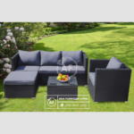 Kursi Sofa Rotan Sintetis Minimalis
