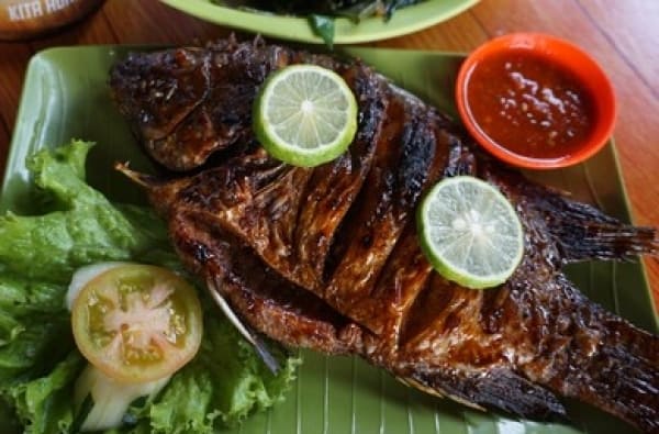 Gurame Bakar Pedas Manis