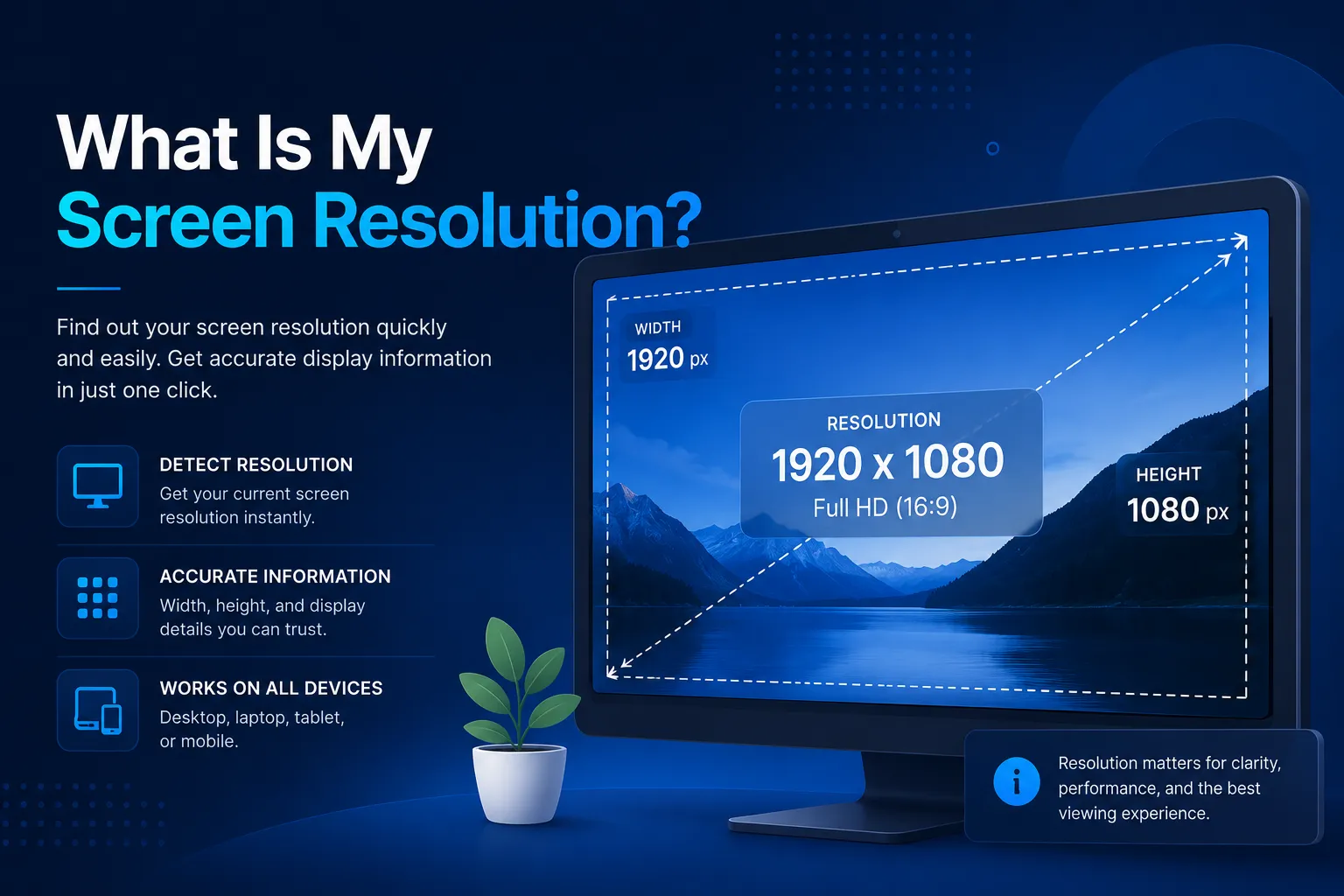 Monitor Resolution Unit What Is My Screen Resolution - Check your Display Device